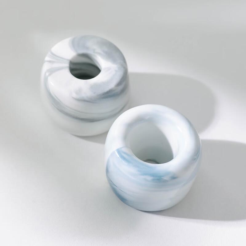 LISM Marble Pattern Toothbrush Holders Set