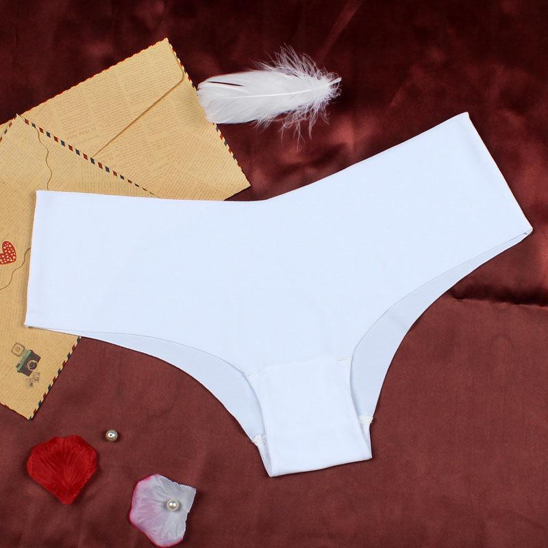 Traceless V-shaped Pregnancy Triangle Panties Sexy One Piece Breathable Low Waisted Pregnant Women's Underwear