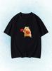 Funny Hamster Weightlifting Meme TShirt Gym Humor Graphic Tee Summer Short Sleeve Casual Streetwear Trendy Fashion Unisex Top