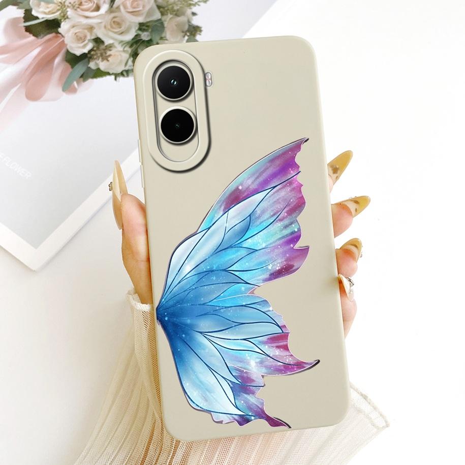 For Xiaomi Poco M7 4G Case Simple Bowknot Cartoon Cat Rabbit Soft Silicone Back Cover For Xiaomi Poco M7 Plus M7Plus PocoM7 Capa