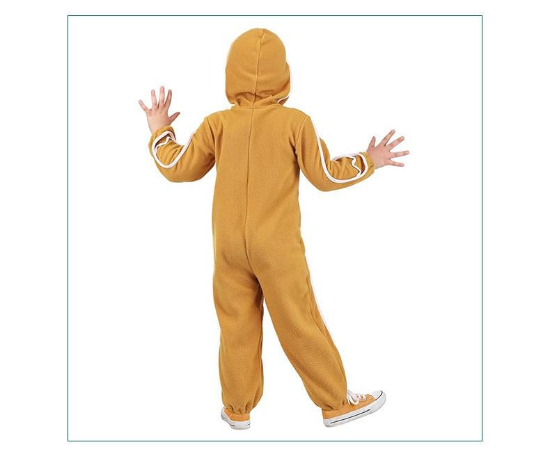 Kinder Skelett Ritter & Lebkuchenmann Cosplay Onesie