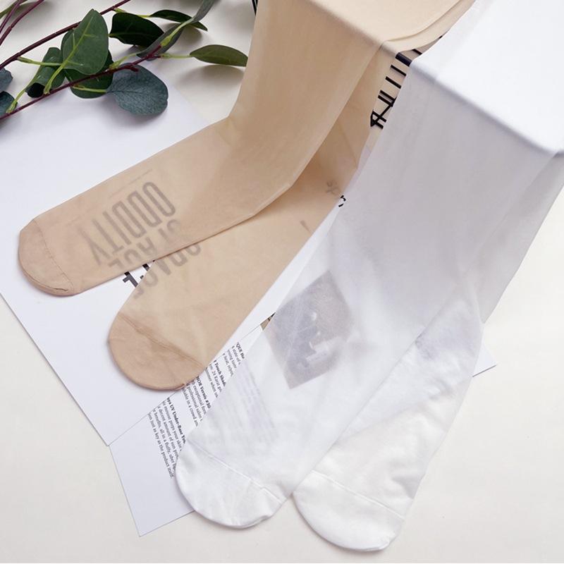 Summer Ultra Thin Girls' Pantyhose Children's Anti-hook Silk Leggings Large Children's Dance Socks Pantyhose
