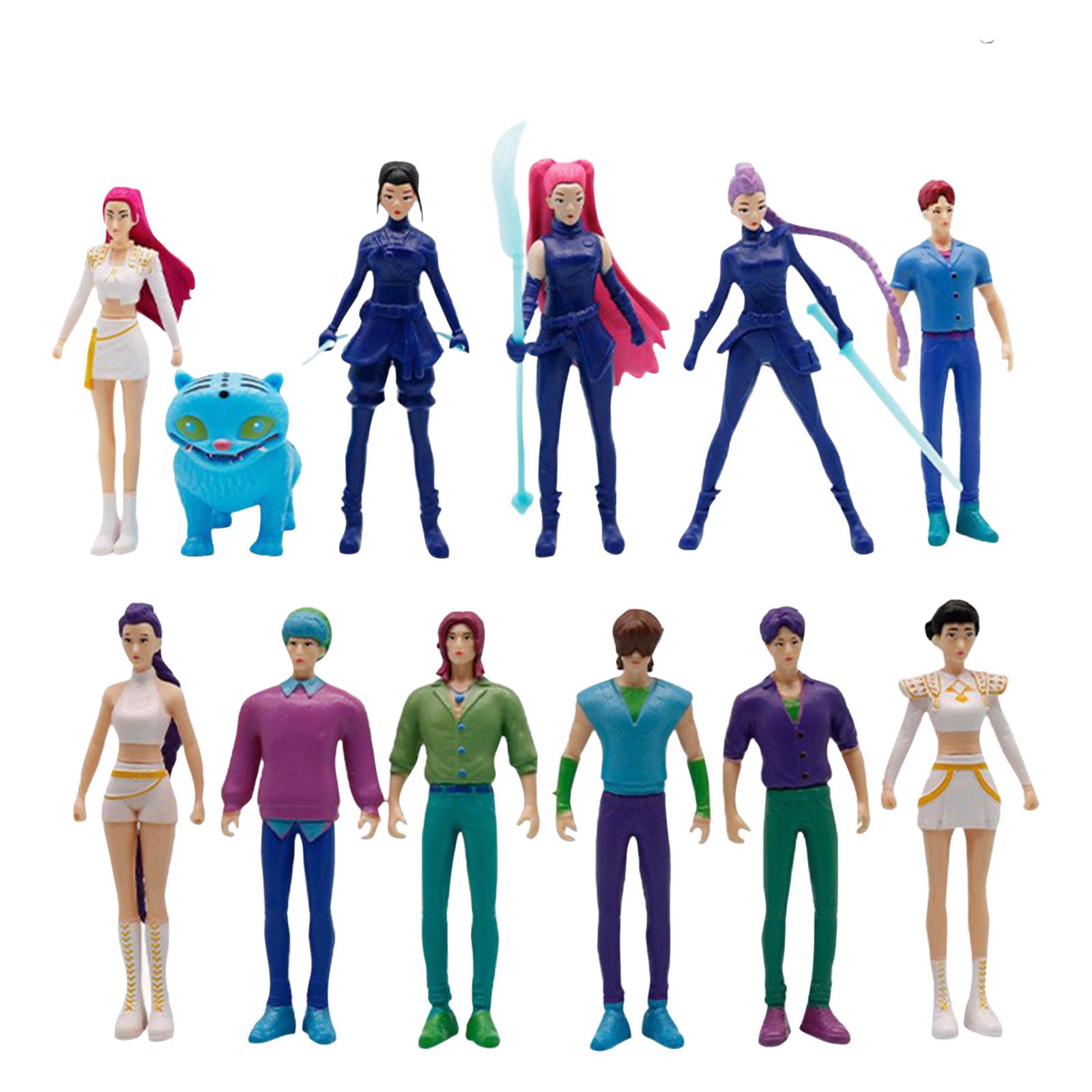 

Non-movable Doll Collection Version Scale Doll Desktop Ornaments One Size