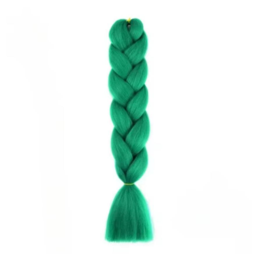 Jumbo Braids Synthetic Single Ombre Color Braiding Hair Twist Rainbow Hair Wigs