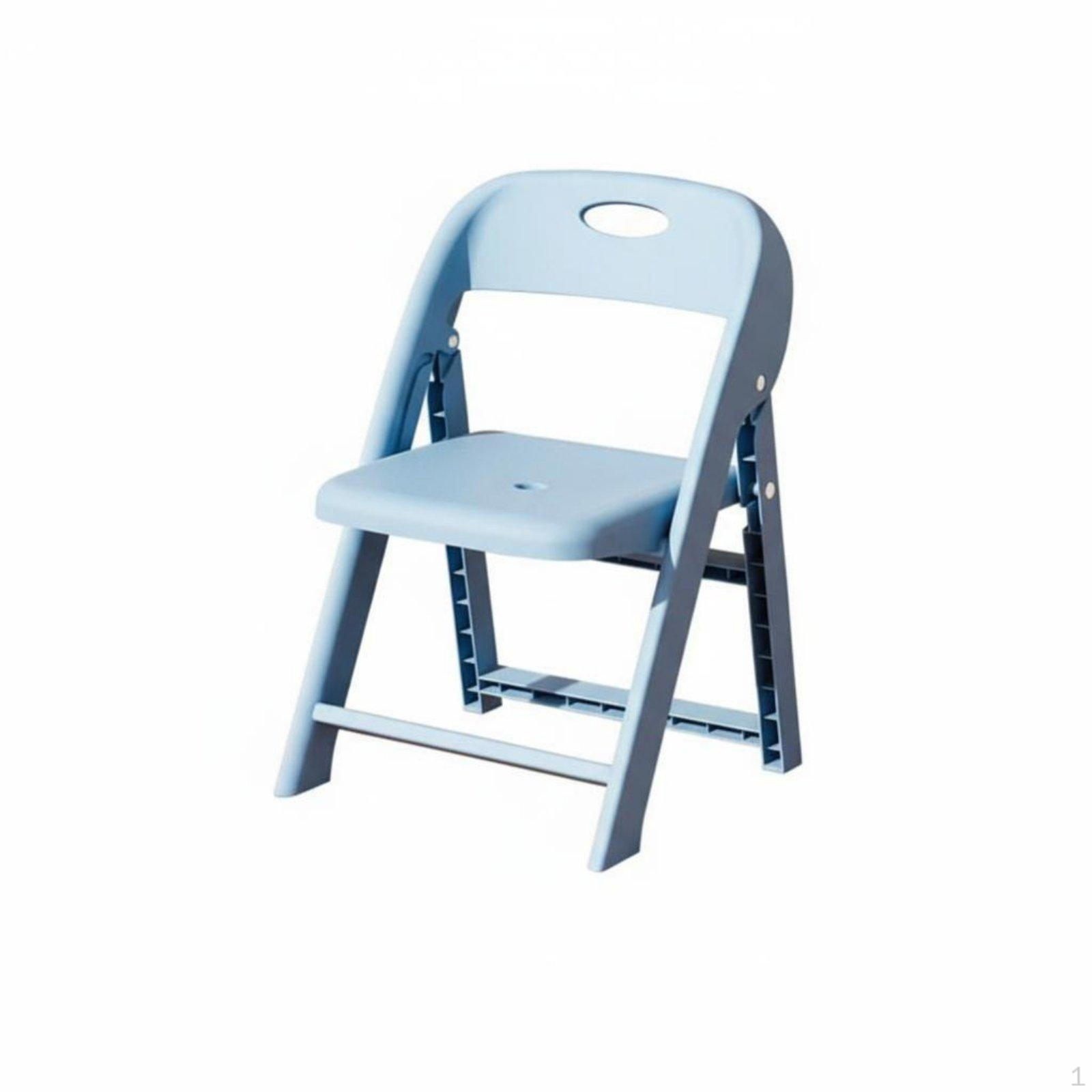 Klappbarer Duschhocker Faltbarer Stuhl mit klappbarer Rückenlehne Platzsparender Badezimmerhocker für ältere Menschen, Moonlight Blue 25CM white