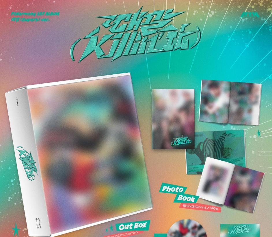 P1Harmony 1st Full Album “Killin’ It” (Random Version, 2 Types)