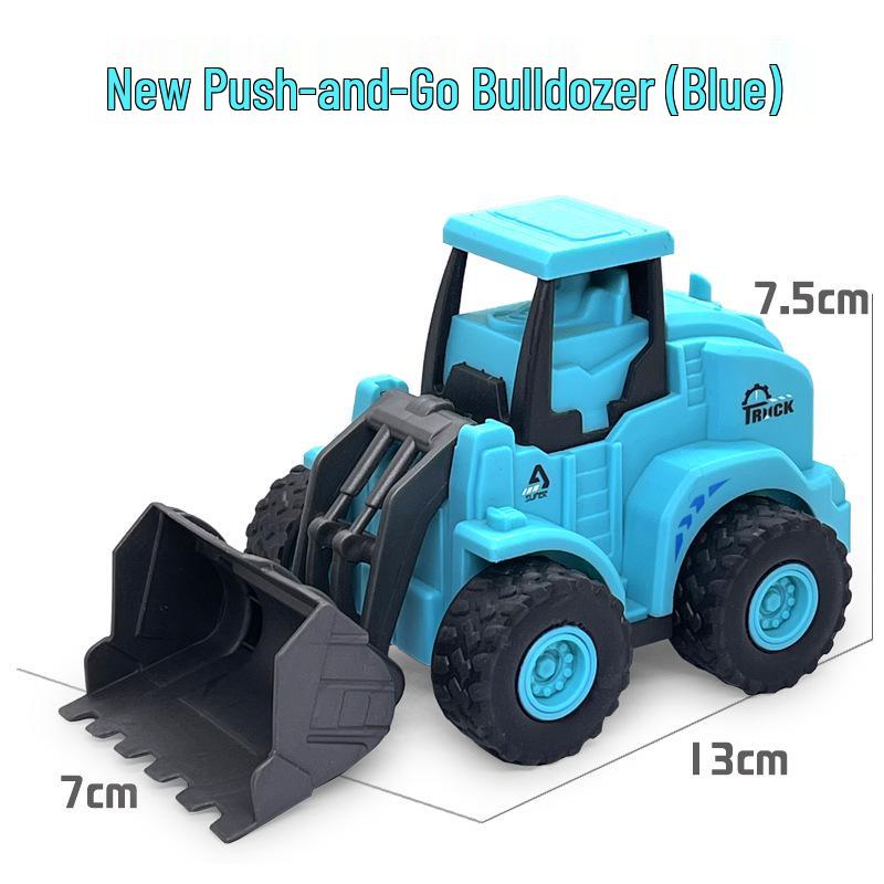 Pull-Back Inertia Engineering Excavator Toy for Kids – Educational Gift for Boys