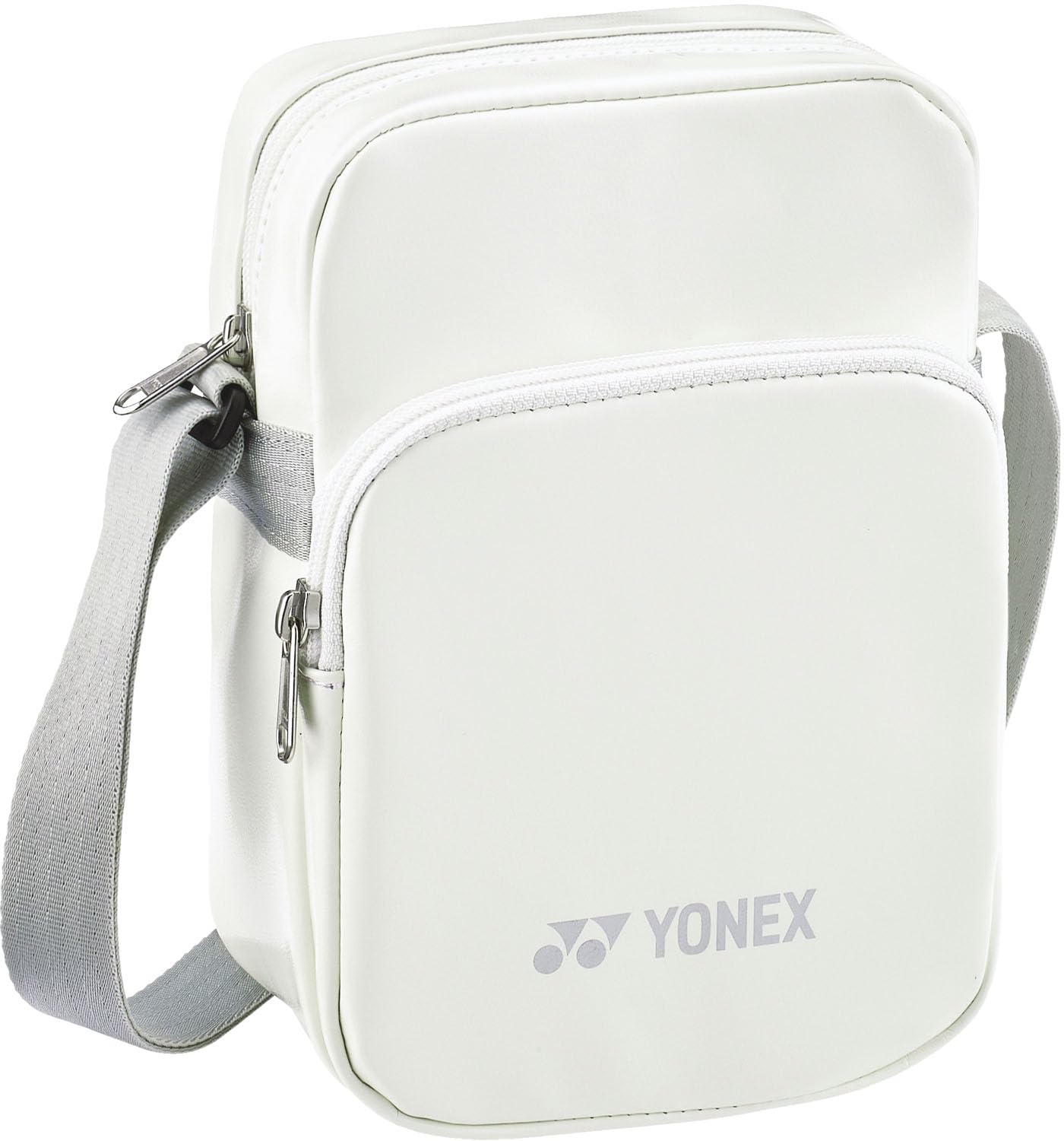 

Yonex Tennis Shoulder Bag S with White BAG25SS Bag, Pocket, белый