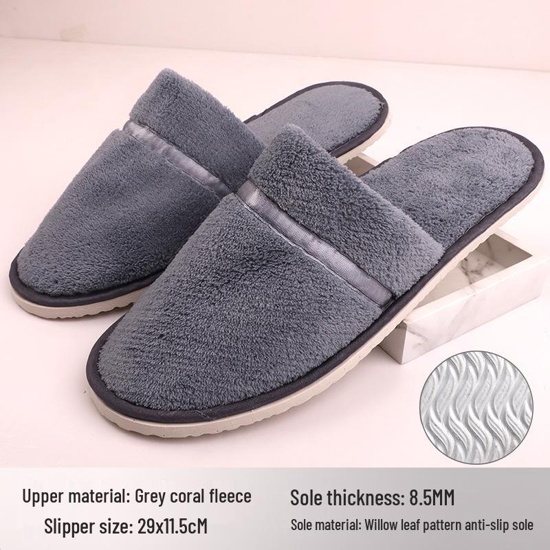 Disposable Non-slip Slippers for Hotels, B&Bs, and Beauty Salons