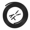 2M Windshield Wiper Washer Nozzle Hose Kit Universal Fluid Tube Pipe W/Connector