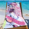 Singer R-Raora Panthera VTuber Towel Sports Quick Dry Travel Camping Gear Sandproof Soft Light Large Beach Towel