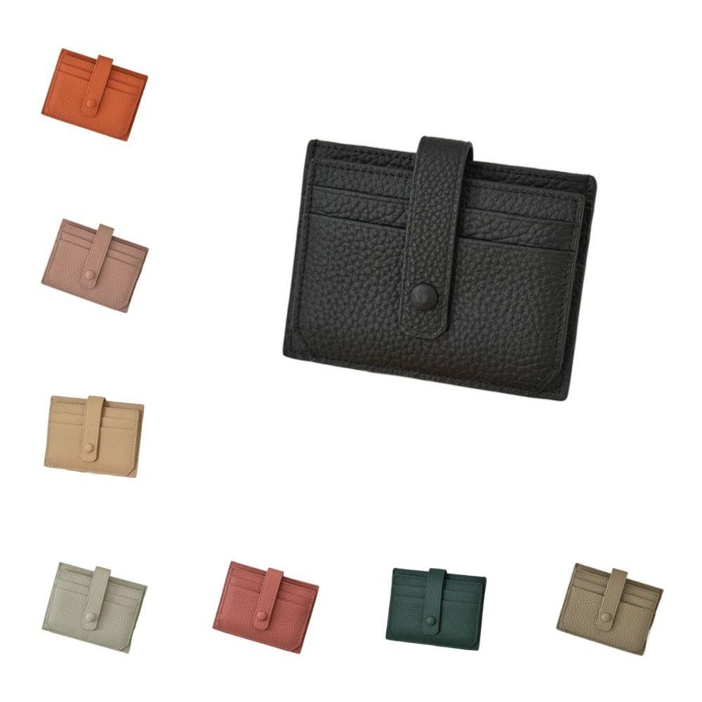 PU Leather Card Holder Multi-card Slot Credit Card Holder Coin Purse  Store Credit Cards