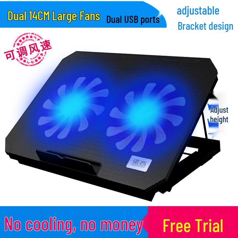 N99 Laptop Cooling Base with Adjustable Height for 14-Inch Devices