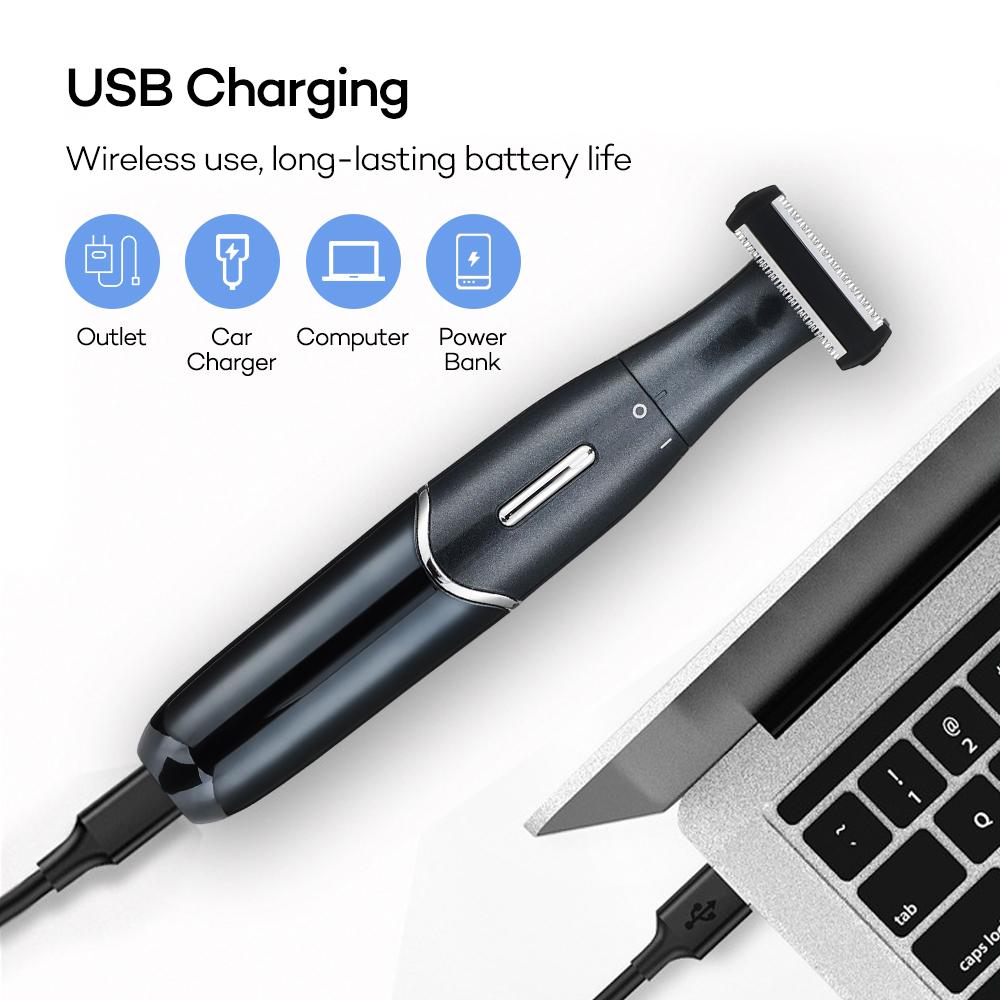 Multifunction Trimmer Set 4 in 1 Shaving Machine Nose Ear Leg Pussy Under Hair Cutter Beard Body Electric Razor Woman Man Sex Haircut