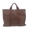 HERMES Her Line Tote MM Bags Business Hand Bag Tote Bag Brown/SilverHardware