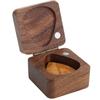 Wooden Guitar Picks Case Holder Container Cubic Plectrum Storage Box Guitar Parts