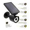 Lampe Solaire Extérieure Détecteur Mouvement 7,5m 250lm IP44 Design Caméra
