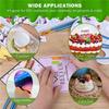 A60Z54 Pcs Clear Acrylic Disc 4 Inch Circle Acrylic Sheet Thick Circle Acrylic Rounds Blanks Acrylic Panel For DIY Craftsmay
