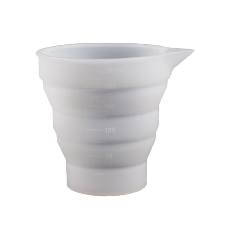 Flexible Liquid Measurer Container Mold Silicone Measuring Cup Molds Non-stick