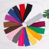 Cotton Solid Color Sports Headbands Gym Running Yoga Sweat Hair Bands High Elastic Makeup Women Tennis Hairband Hair Accessories