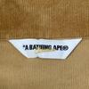 A Bathing Ape Brown Cotton Corduroy Jacket Jacket M BrownUsed