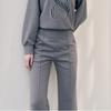 Huit Jacquard Band Wide Pants Htwpn2k01t