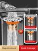 Universal Anti-Odor Core for Bathroom Floor Drain, Anti-Insect and Anti-Odor Seal for Toilet Drain Pipes