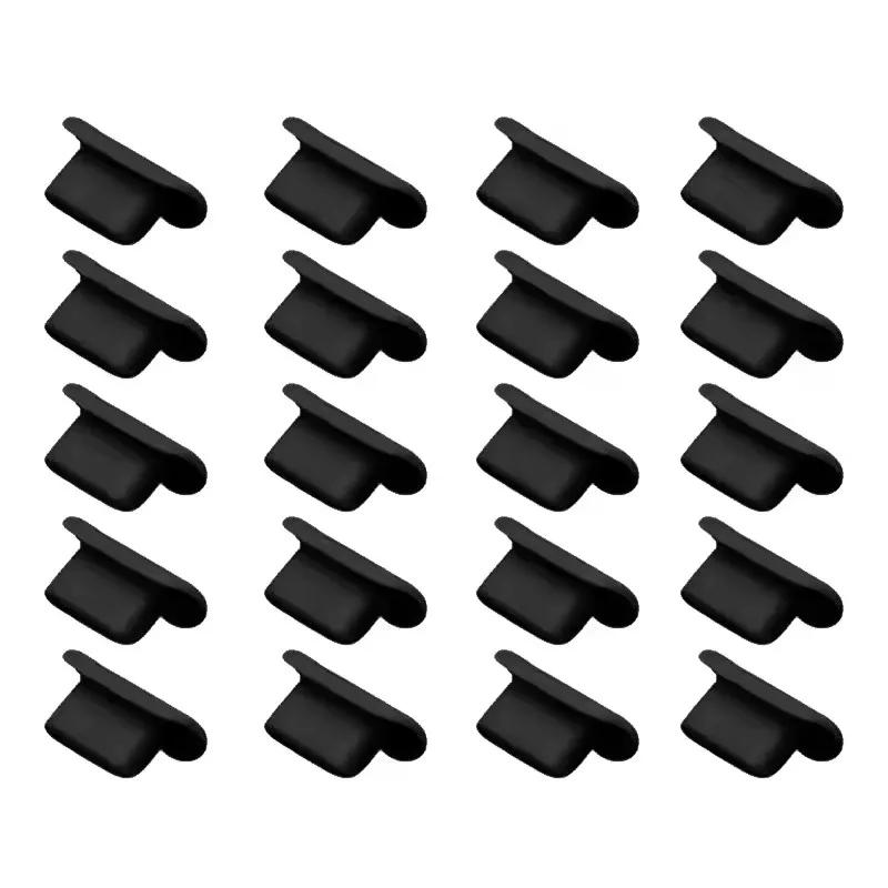 Xiaomi 20/1Pcs Silicone Dust Plugs IOS Charging Port Protective Stopper Cap Cover for Iphone 14 13 12 Pro Max 14 13 Plus Anti-Dust Plug