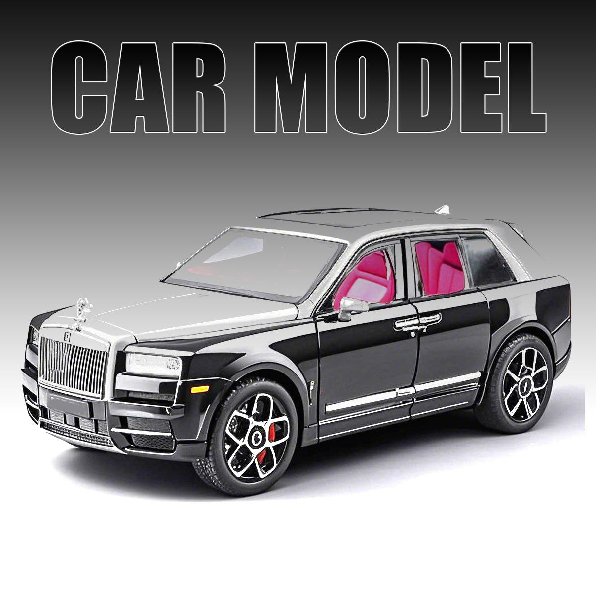1:32 Simulation Cullinan Model Car Model Ornaments Luxury Car Sedan Children s Toy Car Boy Collection with Box