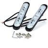 KAWELL Work Light, Daytime Running Light, Backup Lamp, LED, 12V, Slim, 10W x 2 LEDs, LED Work Light, Loading Light, Auxiliary Light, 12V/24V, IP68 Wat