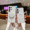For Magsafe Magnetic Wireless Charging Case For Samsung Galaxy S25 S24 S23 Ultra S22 Plus S21 FE A56 A26 A36 Edge Clear Cover