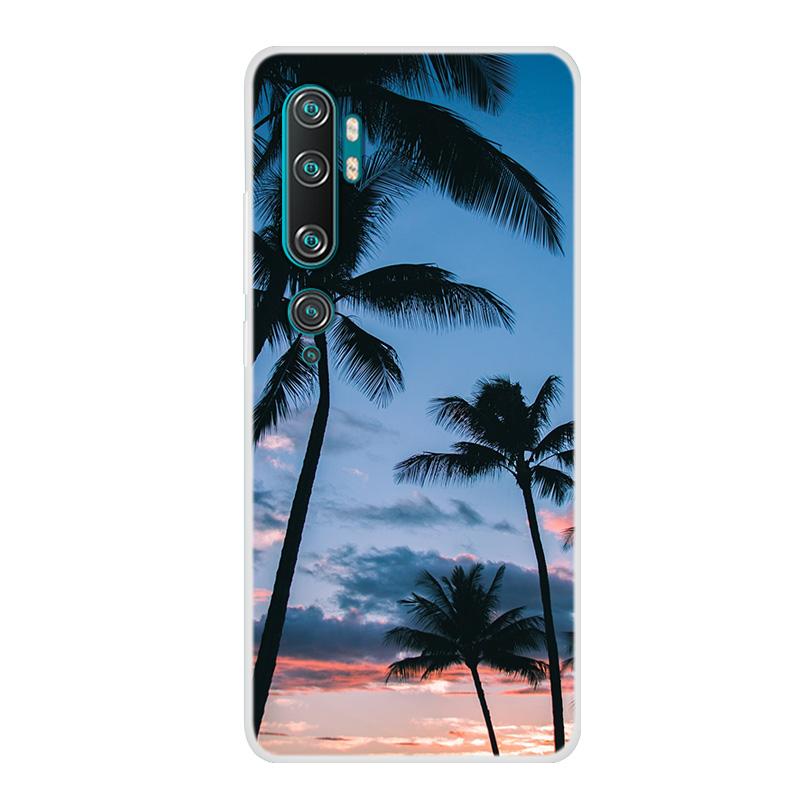 For Xiaomi Mi Note 10 Case Soft Silicone Back Cover Phone Case on For Xiaomi Redmi Note 10 Pro Coque For Xiomi Mi Note10 Pro