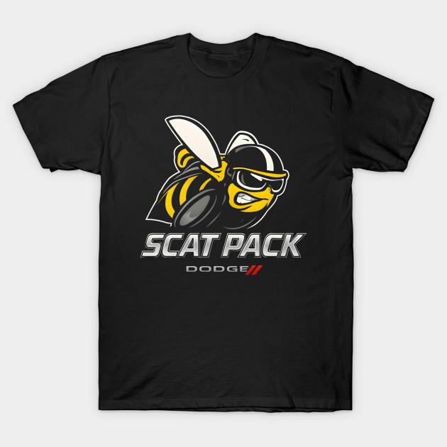 

Men Black Print T-shirt Dodge Scat Pack Treads No-Cut Transfer Paper Print Cotton Tshirt 4XL чорний