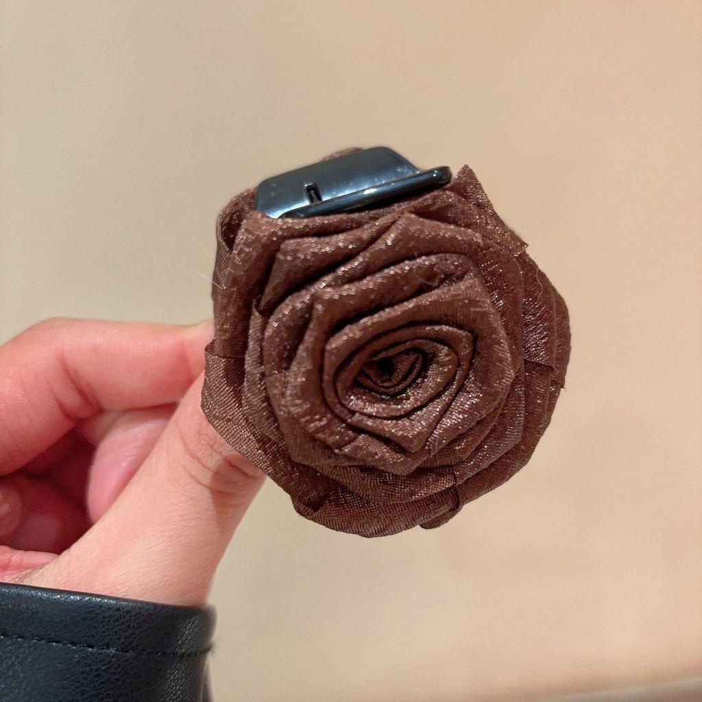 Eleganter Retro-Rosen-Klammerclip für Damen: High-End Haaraccessoire