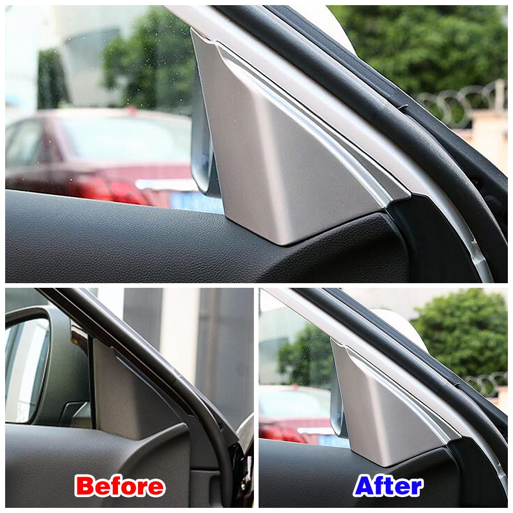 

Для Renault Koleos 2017 - передні двері, вікно, внутрішній трикутник, кришка стійки, оздоблення рами, матова срібляста наклейка для Samsung Matte Sliver