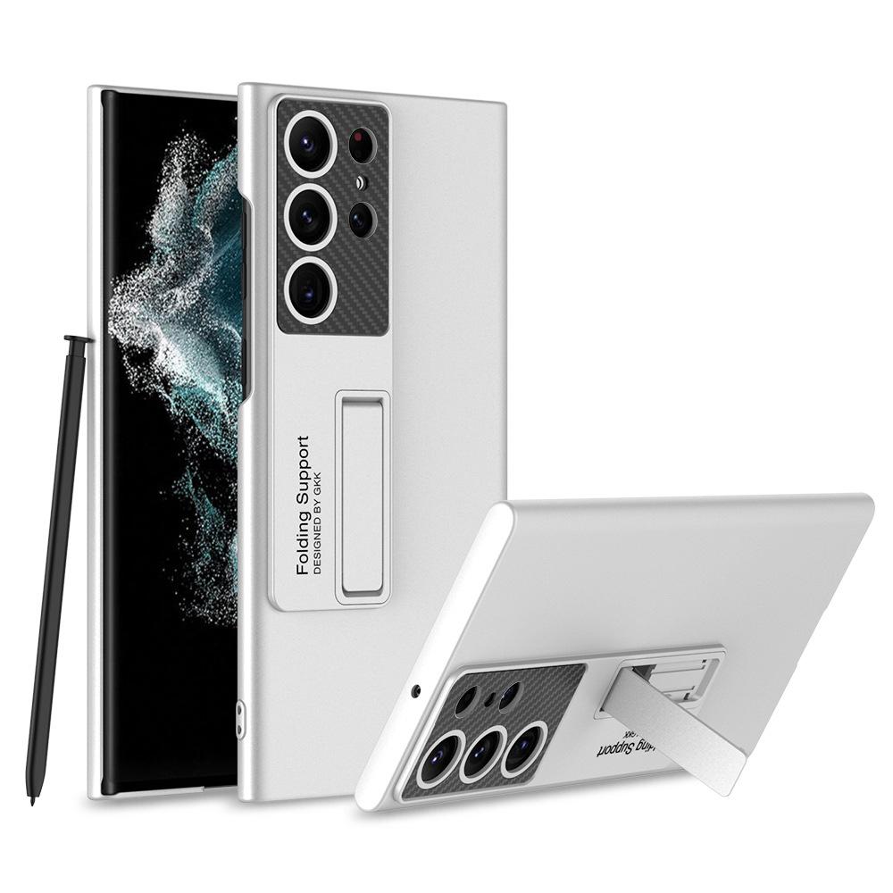 Applicable To Samsung S23 Mobile Phone Case S23ultra Ultra Thin Mobile Phone Case Business Stand Anti Fall Mobile Phone Protection Case