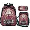 Hollow Knight 2 Silksong Backpack Teenagers Hornet Fridge Magnet Rucksack Shoulder Bag Pencil Case School Backpacks
