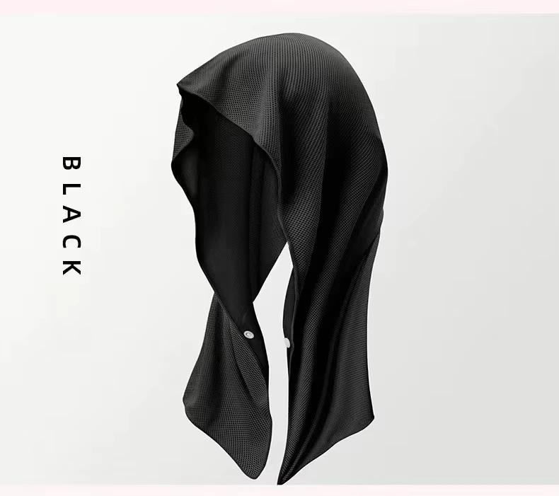 Cooling Hoodie Towel Cooling Towels Quick Drying Absorbent Towels for Neck and Face UV Protection Sport Workout Camping Cycling
