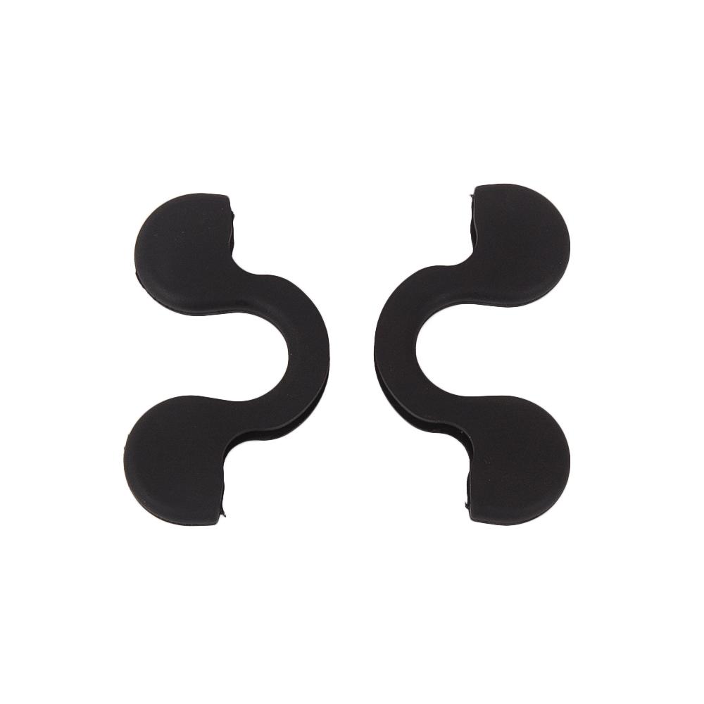 Universal Anti-skid Rubber Motorcycle Bike Stands Wheel Support Frame Stand Swing Arm Lift Tripod Hooks Rubber Accessories 1Pair