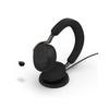 Professional Headset with Microphone – Jabra Evolve3 75 MS Stereo – USB-A Bluetooth – Black + Headset Stand