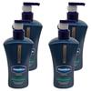 Vaseline Men 48 Hour Moisture Body & Face Lotion Fast Absorbing 600ml 4 Pcs