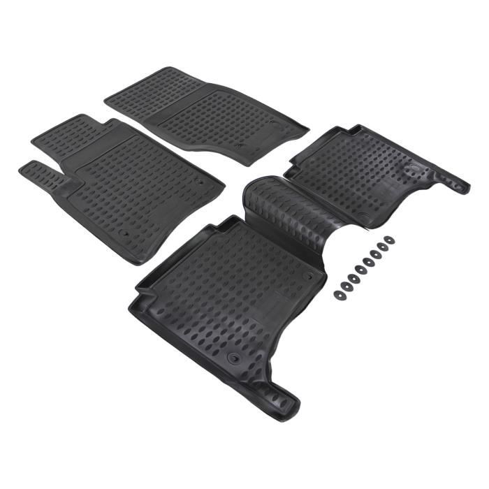 J&J AUTOMOTIVE | Tapis De Sol En Caoutchouc 3D Exclusive Pour Porsche Touareg / Cayenne 2002-2010