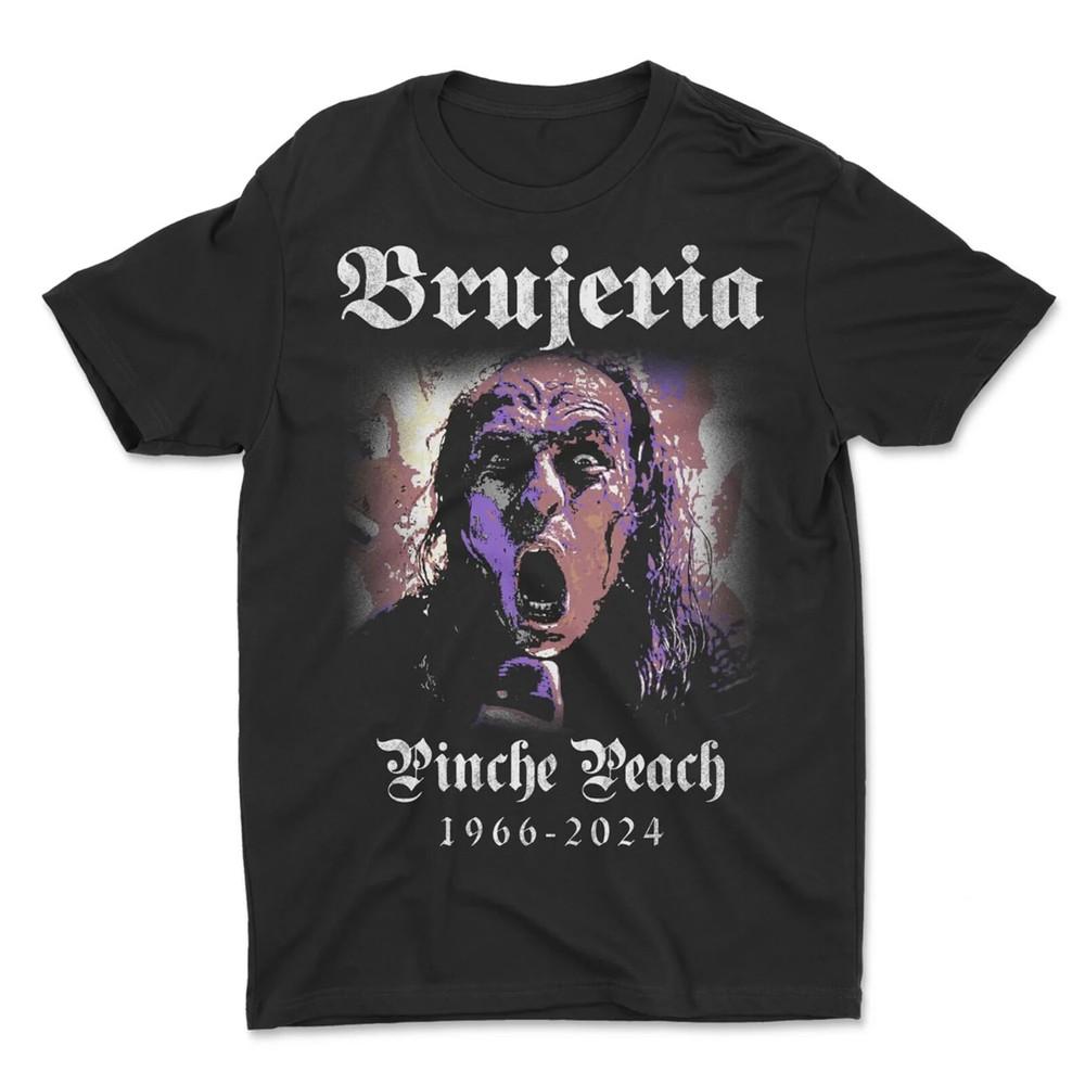 Brujeria Pinche Peach Black Unisex Cotton All Size S-5XL T-shirt M431 Unisex T-Shirt XL