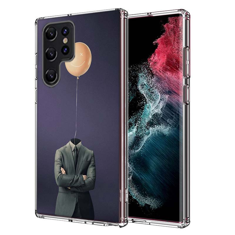 

Rene Magritte Capa Phone Case For Samsung S26 Ultra S25 Edge Galaxy S23 S21 S20 S24 FE S22 S10 Plus Cover Clear TPU Shell Coque Samsung S25 Plus 5G