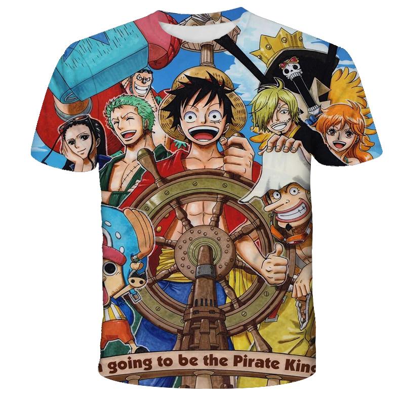 New 3D Printed Animation Element Outdoor Leisure T-shirt Comfortable Material Suitable For, Men and Women