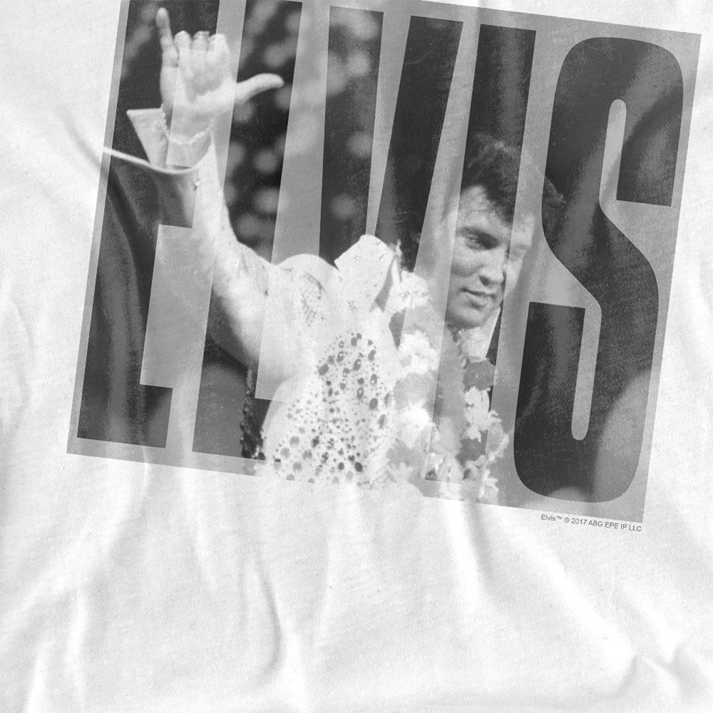Elvis Presley Childrens/Kids Aloha Gray T-Shirt