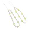 Tulip Tulip Mobile Phone Chain Glass Flowers Beaded Cellphone Strap Bracelet