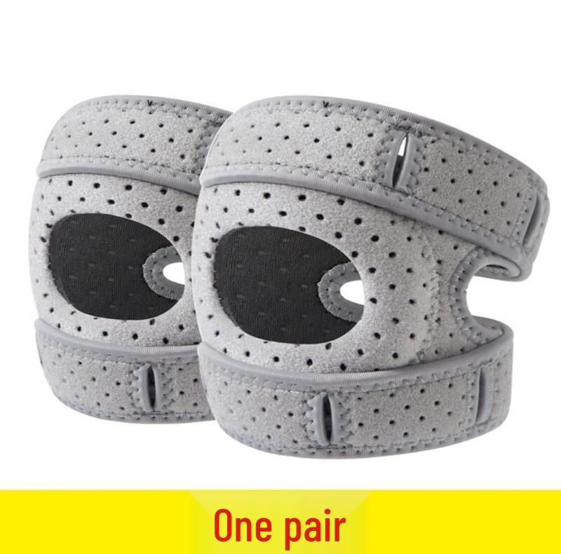 Silicone Knee Brace with Double Patella Straps