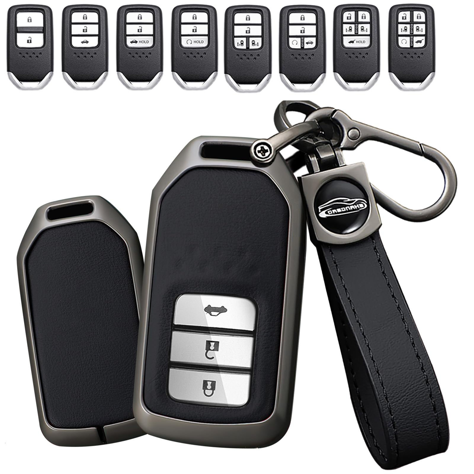 [TECART] Honda Exclusive Key Case Key Cover Smart Key Case small size чёрный