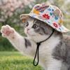 Adjustable Dog Fisherman Hat Breathable Pet Baseball Cap Fashion Pet Sun Hat  Walking